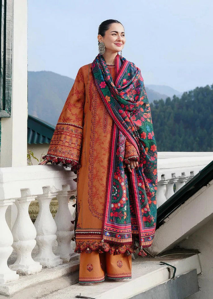 Dhanak 3-Piece Embroidered Dress D-GD 61