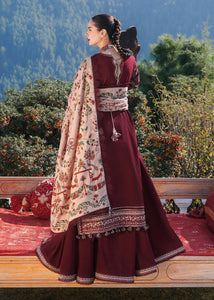 Dhanak 3-Piece Embroidered Dress D-GD 77