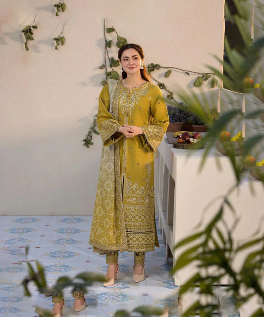 KY- Lawn Dress D- 119