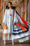 KY- Lawn Dress D- 016