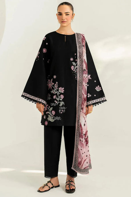 KY- Lawn Dress D- 087