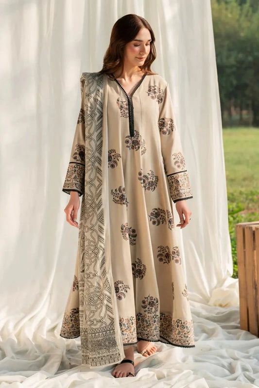 KY- Lawn Dress D- 146