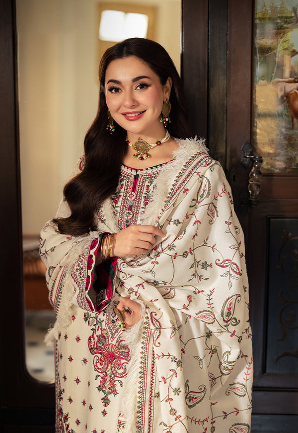 Dhanak 3-Piece Embroidered Dress D-GD 80