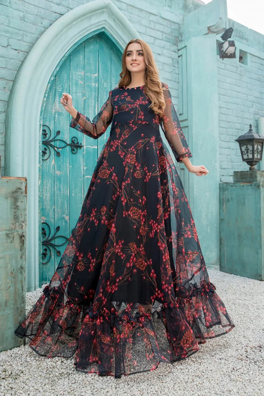 KY- Lawn Dress D- 148