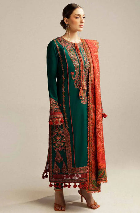 KY- Lawn Dress D- 003