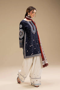 KY- Lawn Dress D- 001