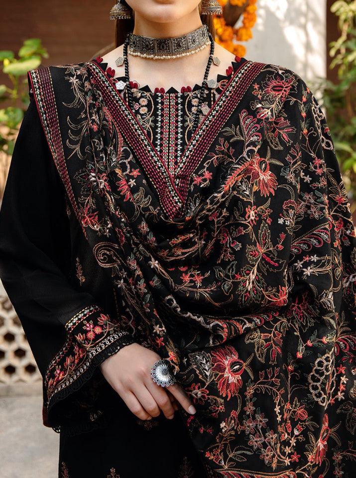 Dhanak 3-Piece Embroidered Dress D-GD T24
