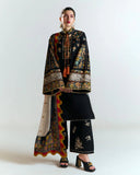 KY- Lawn Dress D- 048