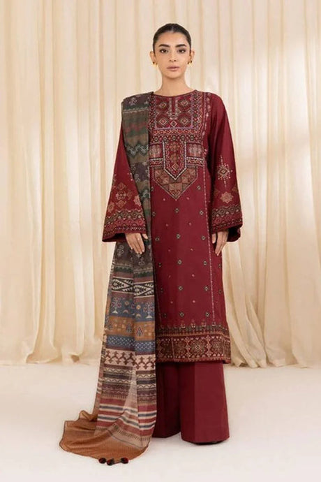 KY- Lawn Dress D- 031