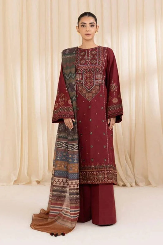 KY- Lawn Dress D- 031