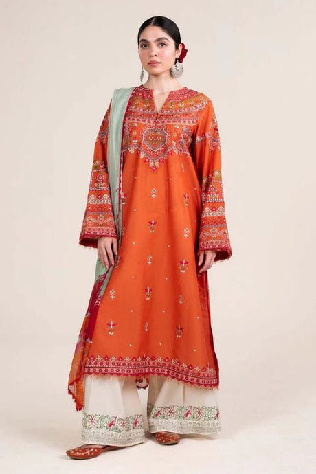 KY- Lawn Dress D- 037