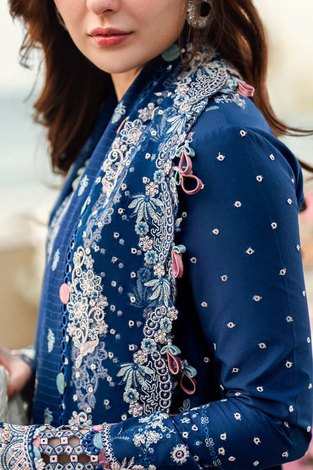 Dhanak 3-Piece Embroidered Dress D-GD 79