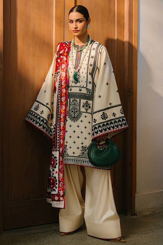 KY- Lawn Dress D- 126