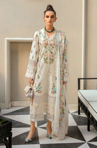 KY- Lawn Dress D- 041