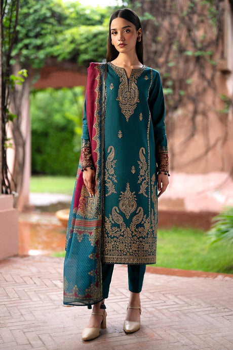 Dhanak 3-Piece Embroidered Dress D-GD 57