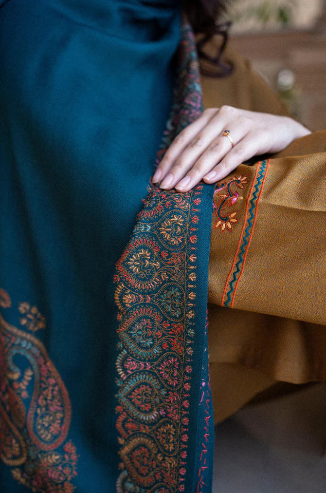 Dhanak 3-Piece Embroidered Dress D-GD 1108