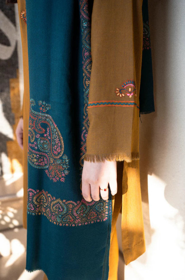 Dhanak 3-Piece Embroidered Dress D-GD 1108