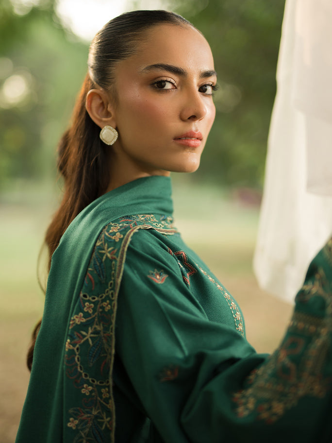 Dhanak 3-Piece Embroidered Dress D-GD 73
