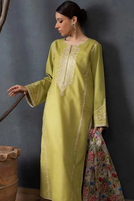 KY- Lawn Dress D- 066