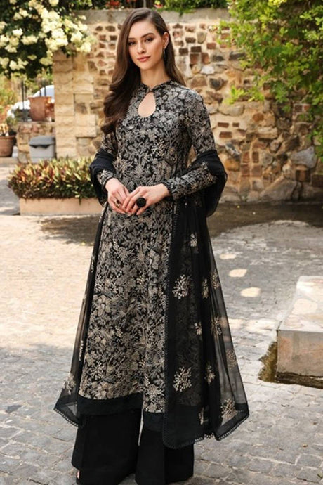 KY- Lawn Dress D- 074