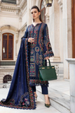 Dhanak 3-Piece Embroidered Dress D-GD 64
