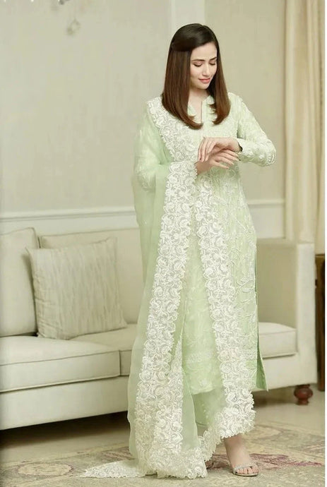 KY- Lawn Dress D- 081