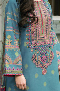 Dhanak 3-Piece Embroidered Dress D-GD 934