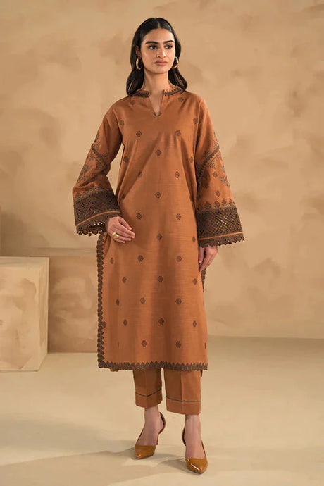 KY- Lawn Dress D- 054