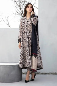 KY- Lawn Dress D- 027