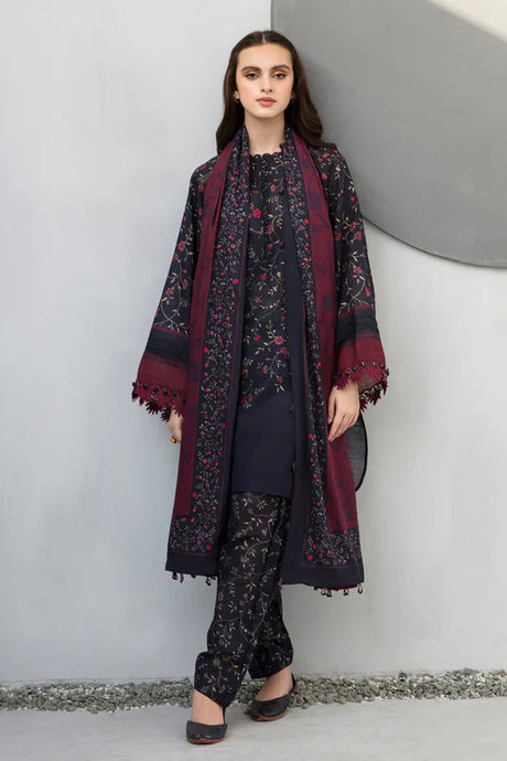 KY- Lawn Dress D- 028