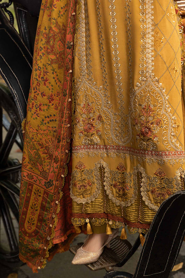 Dhanak 3-Piece Embroidered Dress D-GD 59