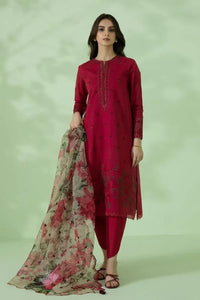 KY- Lawn Dress D- 063
