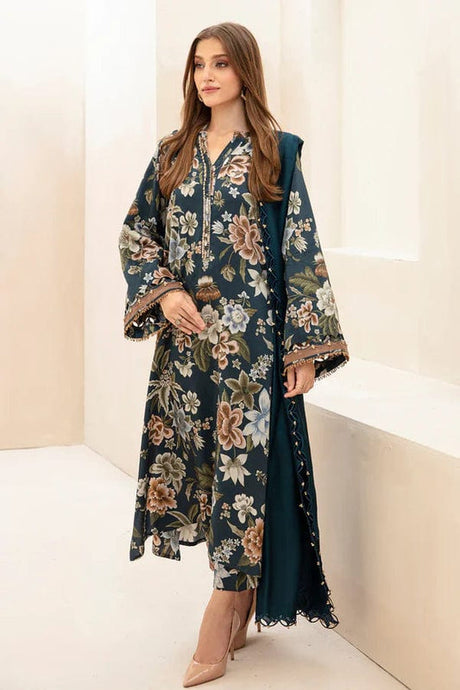 KY- Lawn Dress D- 029