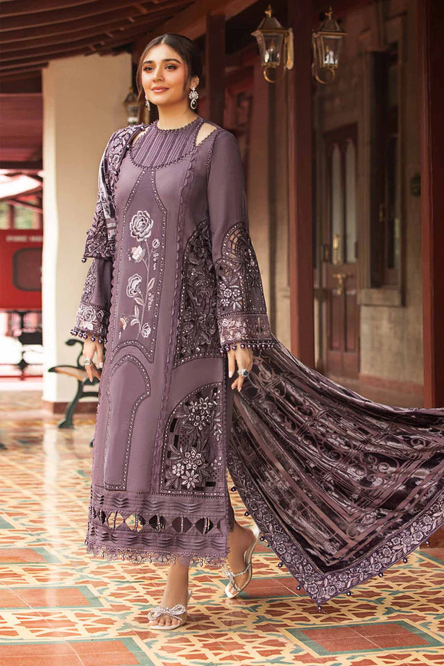 Dhanak 3-Piece Embroidered Dress D-GD 72