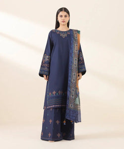 KY- Lawn Dress D- 078