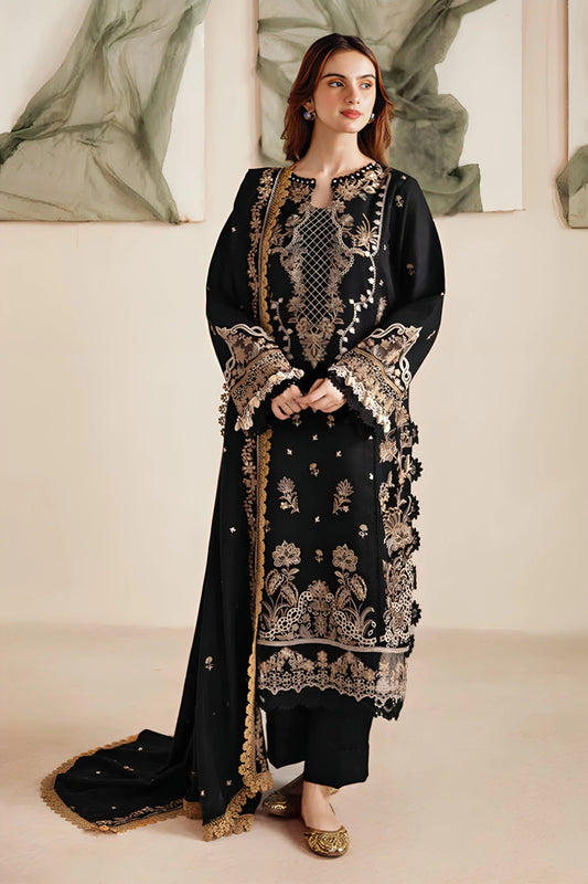 KY- Lawn Dress D- 056