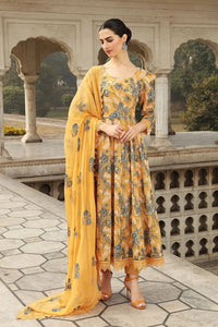 KY- Lawn Dress D- 045