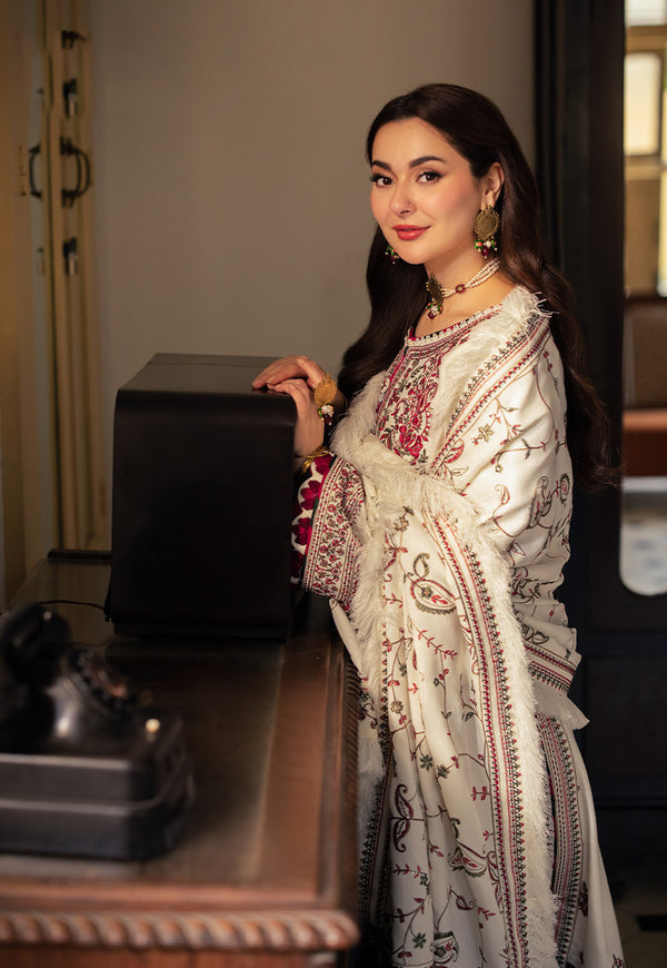 Dhanak 3-Piece Embroidered Dress D-GD 80