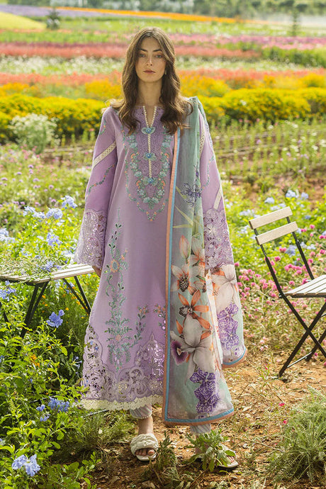 KY- Lawn Dress D- 070