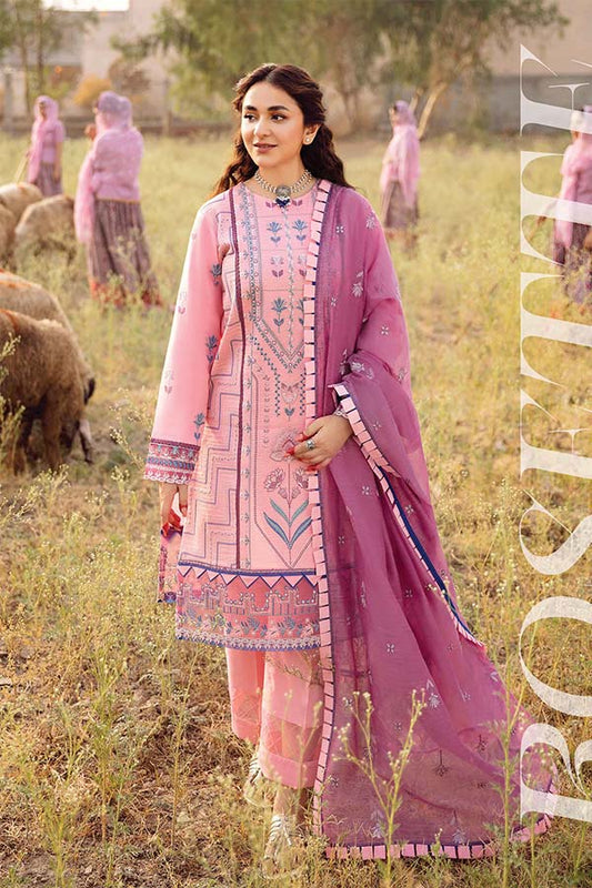 KY- Lawn Dress D- 156