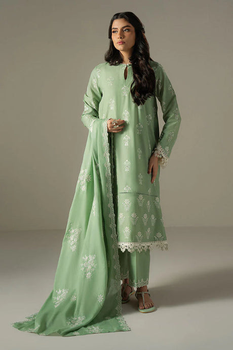KY- Lawn Dress D- 055