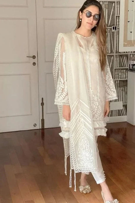 KY- Lawn Dress D- 067