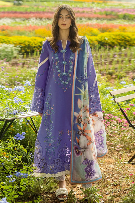 Dhanak 3-Piece Embroidered Dress D-GD 63