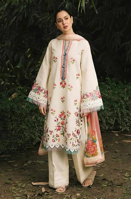 KY- Lawn Dress D- 057