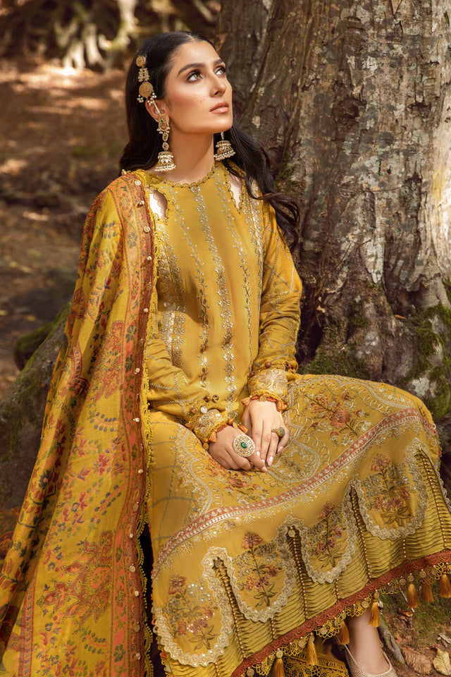 Dhanak 3-Piece Embroidered Dress D-GD 59