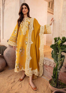 Dhanak 3-Piece Embroidered Dress D-GD 9103