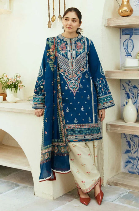 KY- Lawn Dress D- 046