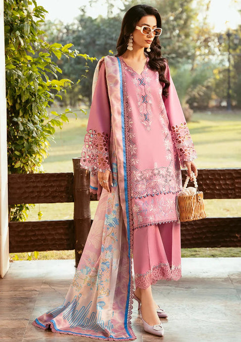 KY- Lawn Dress D- 091