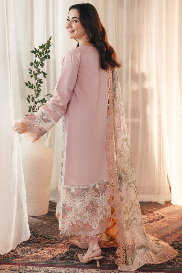 Dhanak 3-Piece Embroidered Dress D-GD 32