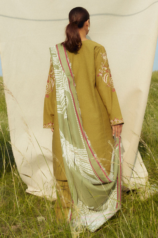 Dhanak 3-Piece Embroidered Dress D-GD 49